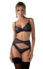 Komplet Obsessive Nightly Blue 3-PCS Set XS-2XL